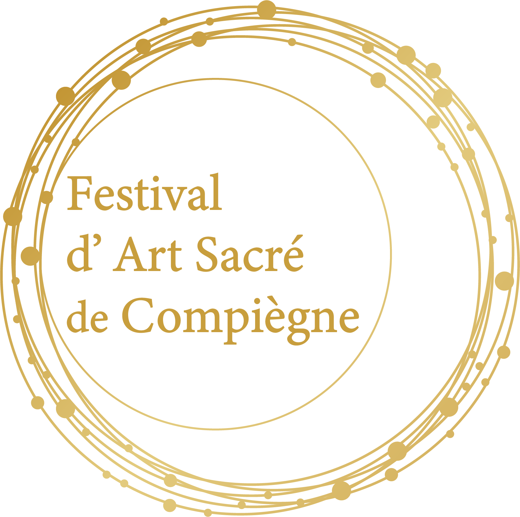 Logo festival dart sacre Compiegne